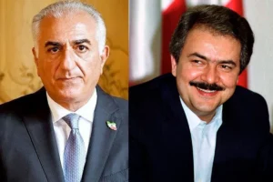 مسعود رجوی و پهلوی