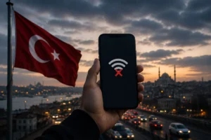 اختلال سراسری اینترنت در ترکیه